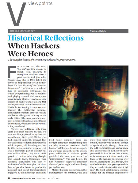 https://cacm.acm.org/magazines/2021/4/251341-when-hackers-were-heroes/fulltext